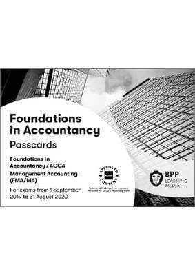 Fia Foundations In Management Accounting Fma (Acca F2): Passcards