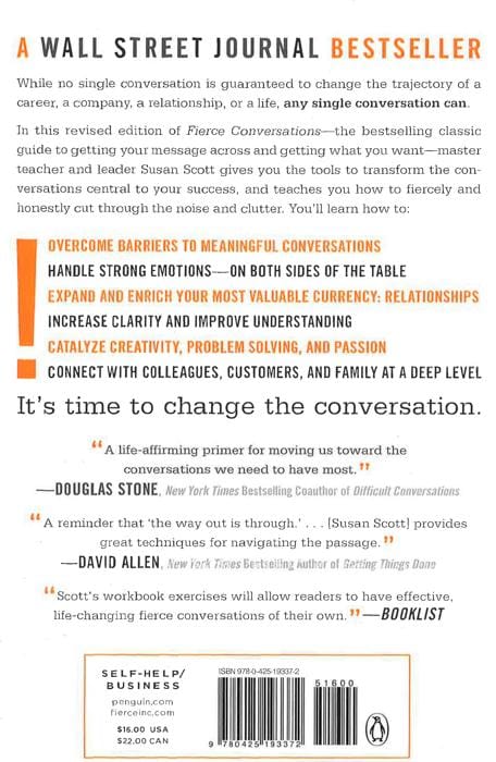 Fierce Conversations: Achieving Success at Work and in Life, One Conversation at a Time