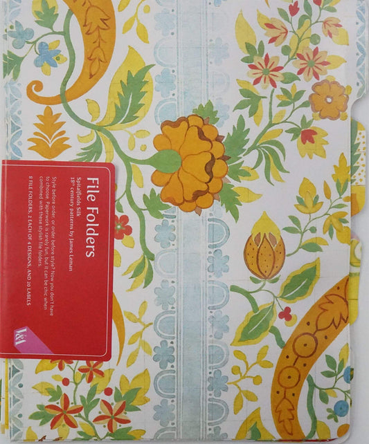FILE FOLDER V & A SPITALFIELDS SILK