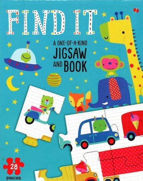 Find It: A One-Of-A-Kind Jigsaw And Book