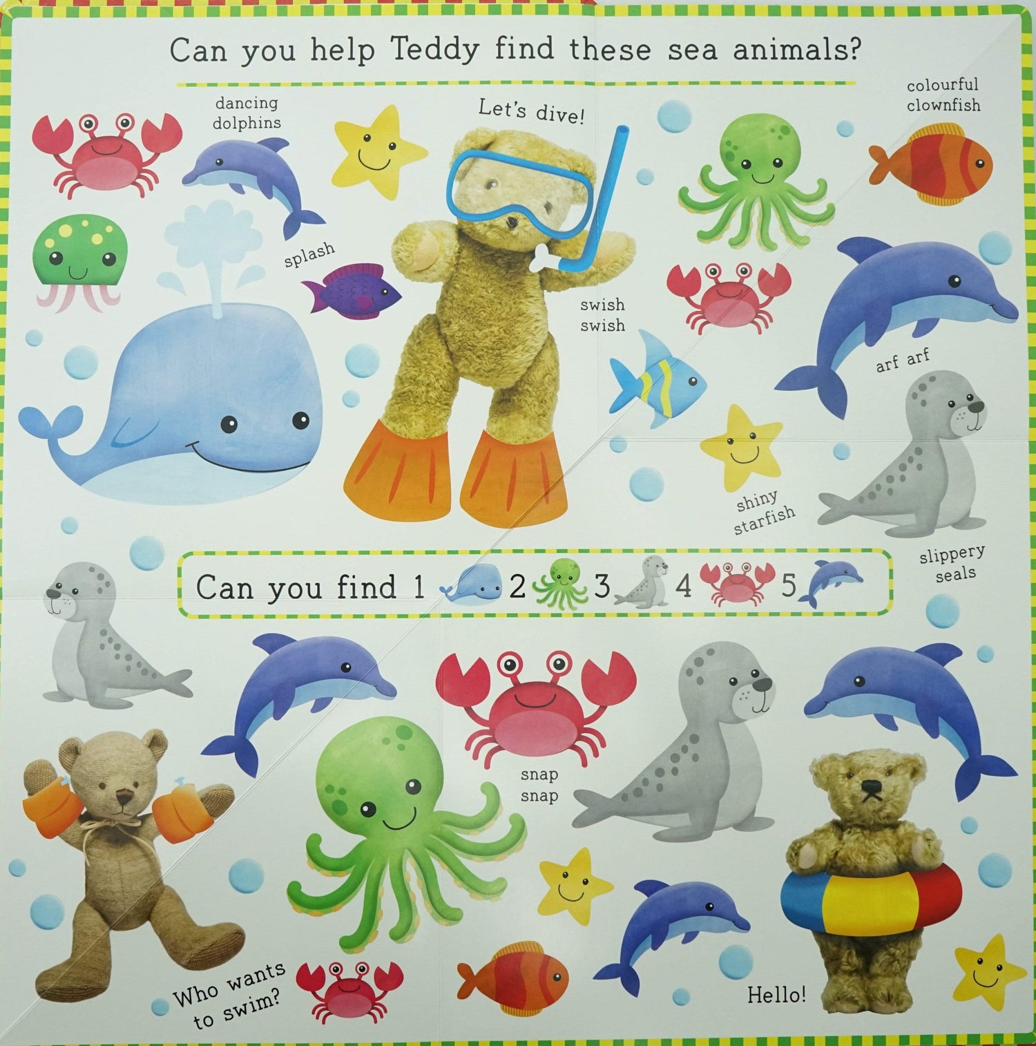 Find With Teddy Animals