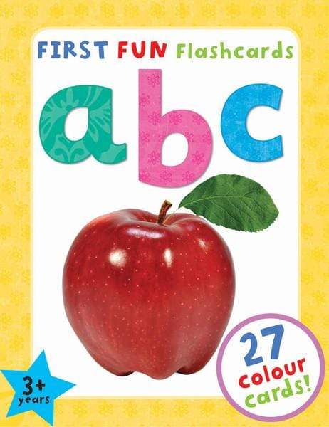 First Flash Card First Fun Flashcards Abc – BookXcess