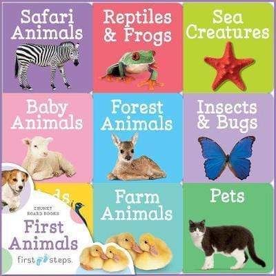 First Steps Chunky Board Books: First Animals