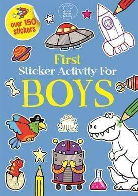 First Sticker Activity For Boys