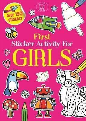 First Sticker Activity For Girls