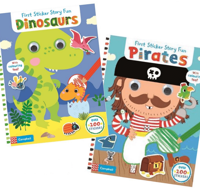First Sticker Story Fun Collection - 2 Books
