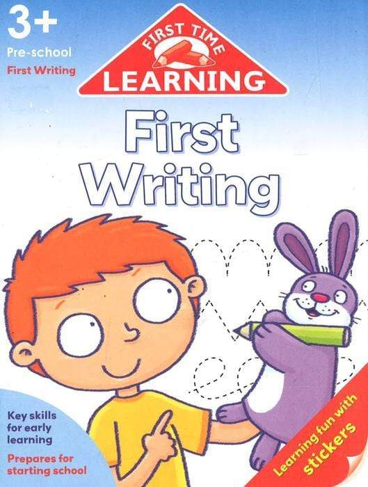 First Time Learning: First Writing (3+ Pre-School) – BookXcess