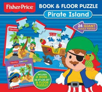 Fisher Price - Book and Floor Puzzle: Pirate Island