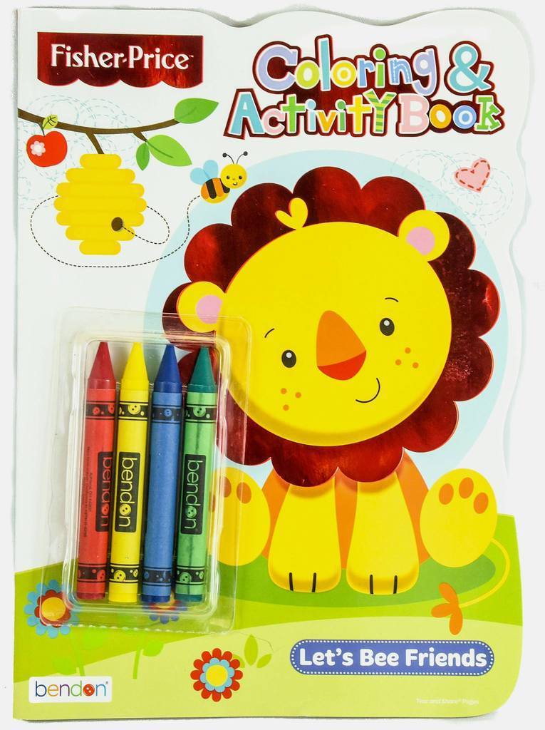 Fisher-Price : Coloring & Activity Book - Let's Bee Friends