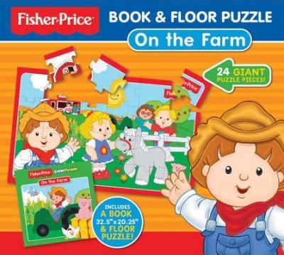 Fisher-Price: On The Farm Book and Floor Puzzle