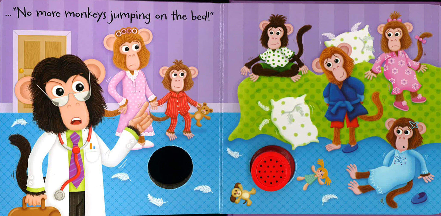 Five Little Monkeys Jumpiing On The Bed