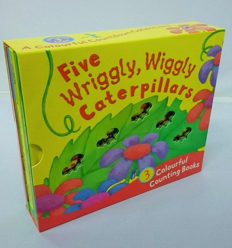 Five Wriggly, Wiggly Caterpillars (3 Books)