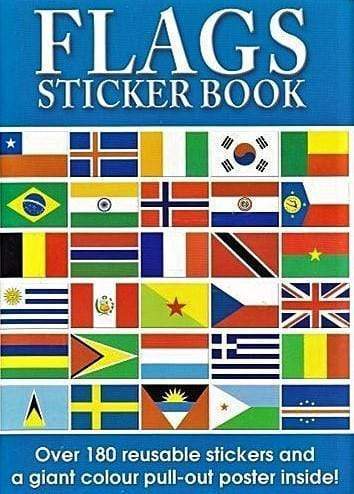 Flags Sticker Book And World Poster