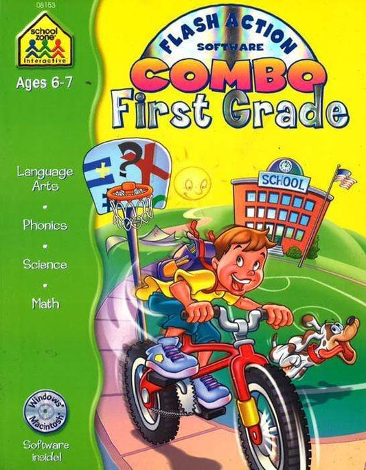Flash Action Software Combo: First Grade Ages 6-7