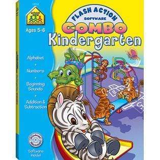Flash Action Software Combo: Kindergarten Ages 5-6