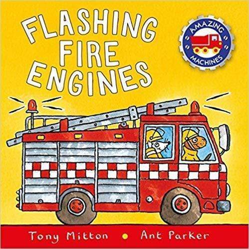 Flashing Fire Engines