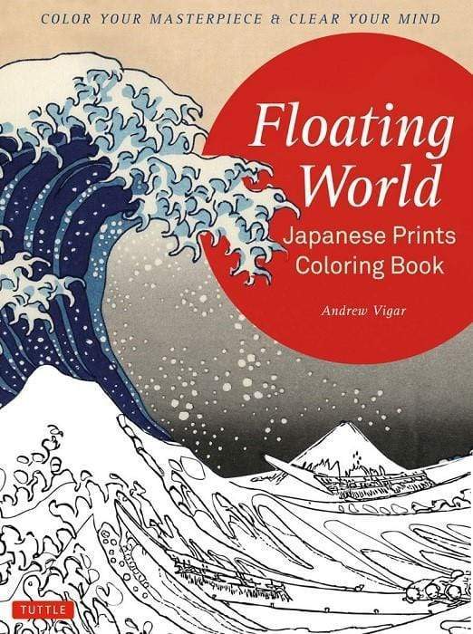 Floating World: Japanese Prints Coloring Book