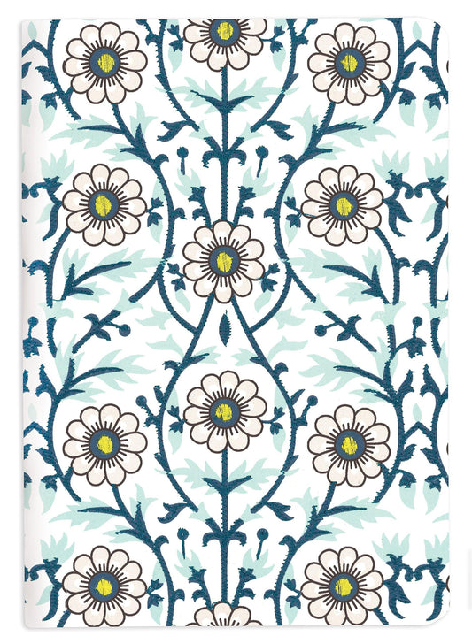 FLORAL TRELLIS EMBROIDERED JOURNAL
