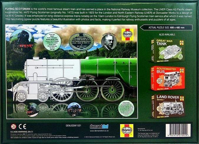 Flying: Scotsman - 1000 Piece Jigsaw