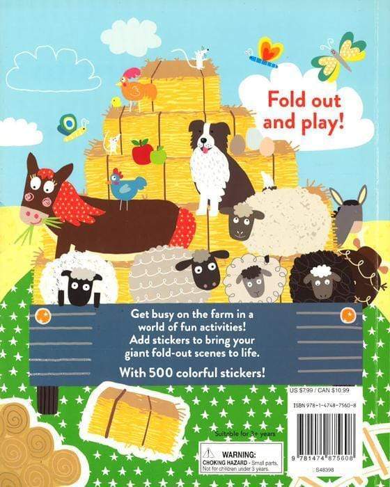 Fold Out And Play Farm Puzzle Activities