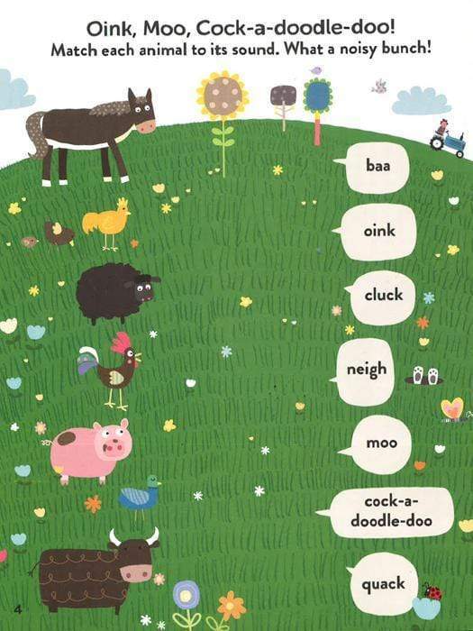 Fold Out And Play Farm Puzzle Activities
