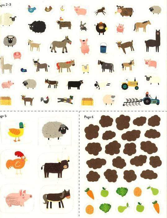 Fold Out And Play Farm Puzzle Activities