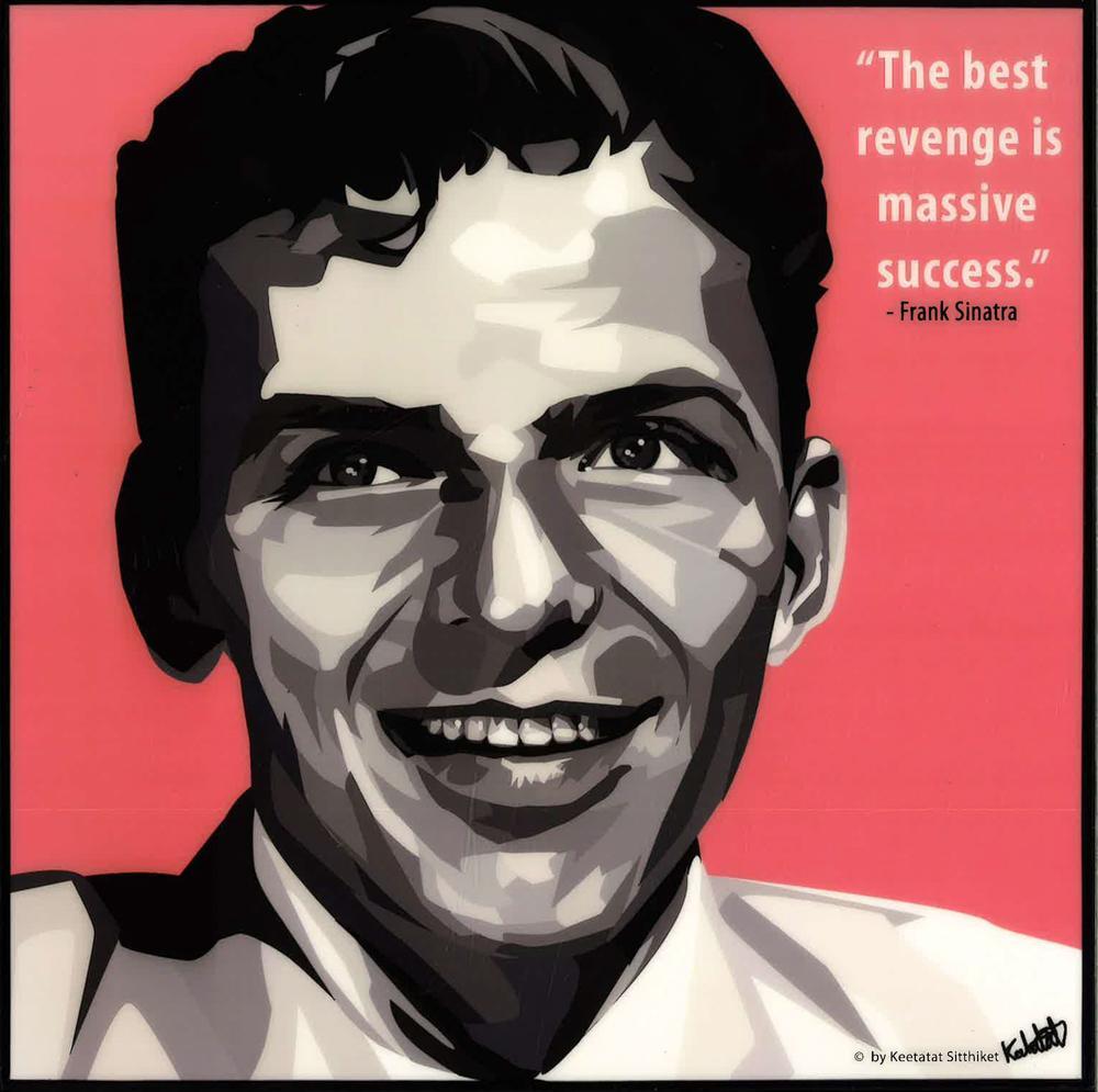 FRANK SINATRA POP ART (10X10)
