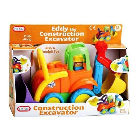 Fun Time: Eddy The Construction Excavator Push Along