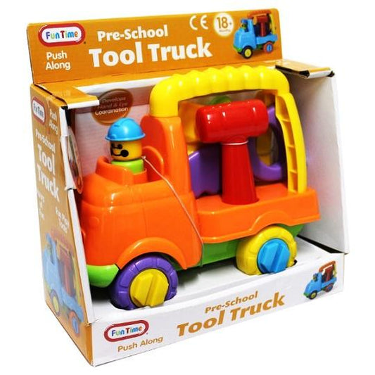 Fun Time: Pre-School Tool Truck Push Along