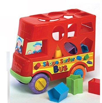 Fun Time: Push Along Shape Sorter Bus