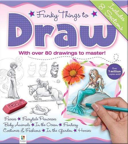 Funky Things to Draw with over 80 Drawings to Master
