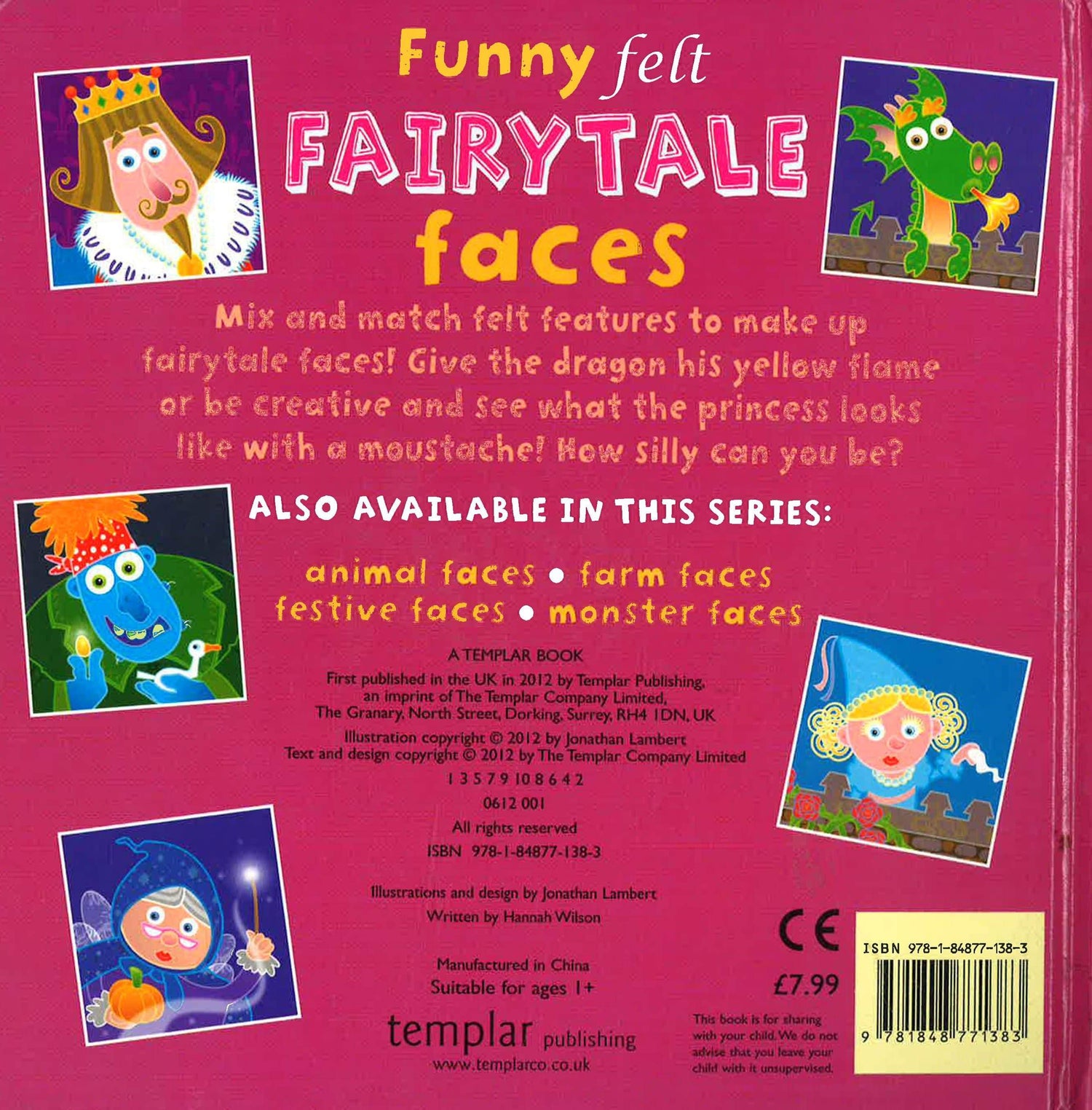 Funny Felt Fairytale Faces