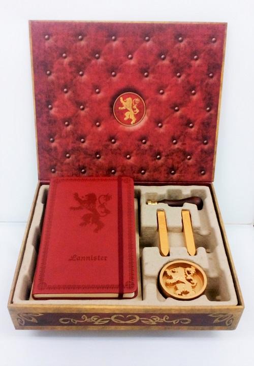 Game Of Thrones House Lannister Deluxe Stationery Set
