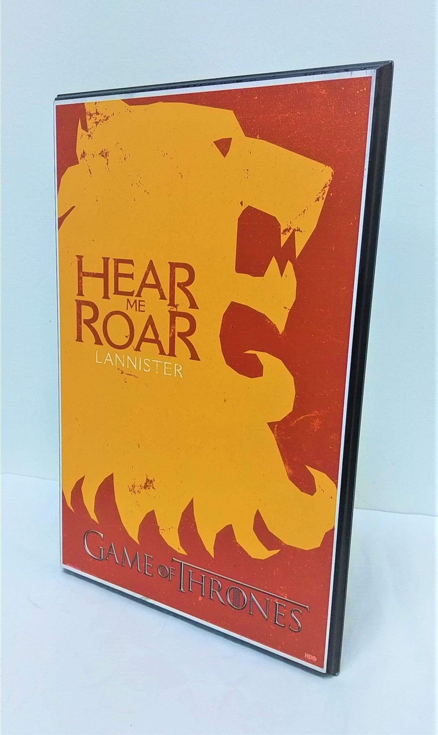 Game of Thrones - Lannister Si (Plaque 11x17)