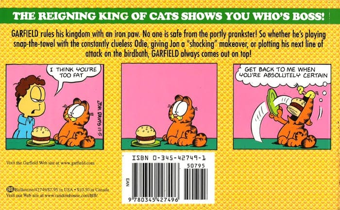 Garfield #33 Garfield Throws His Weight Around