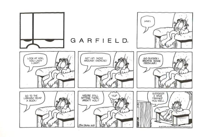 Garfield #33 Garfield Throws His Weight Around