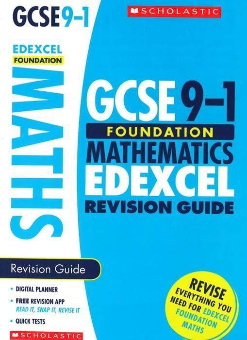 Gcse 9-1 Foundation Maths Edexcel Revision Guide