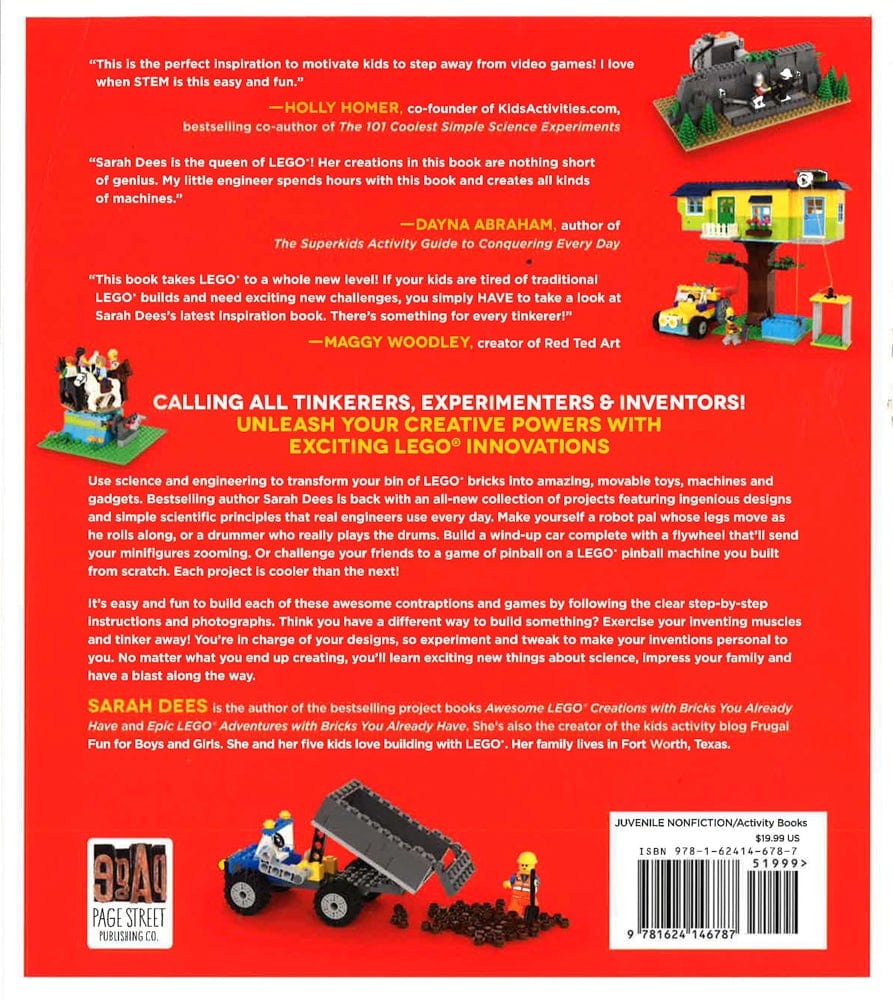 Lego Invemtions Genius LEGO Inventions With Bricks You Already Have: 40+ New Robots, V ...