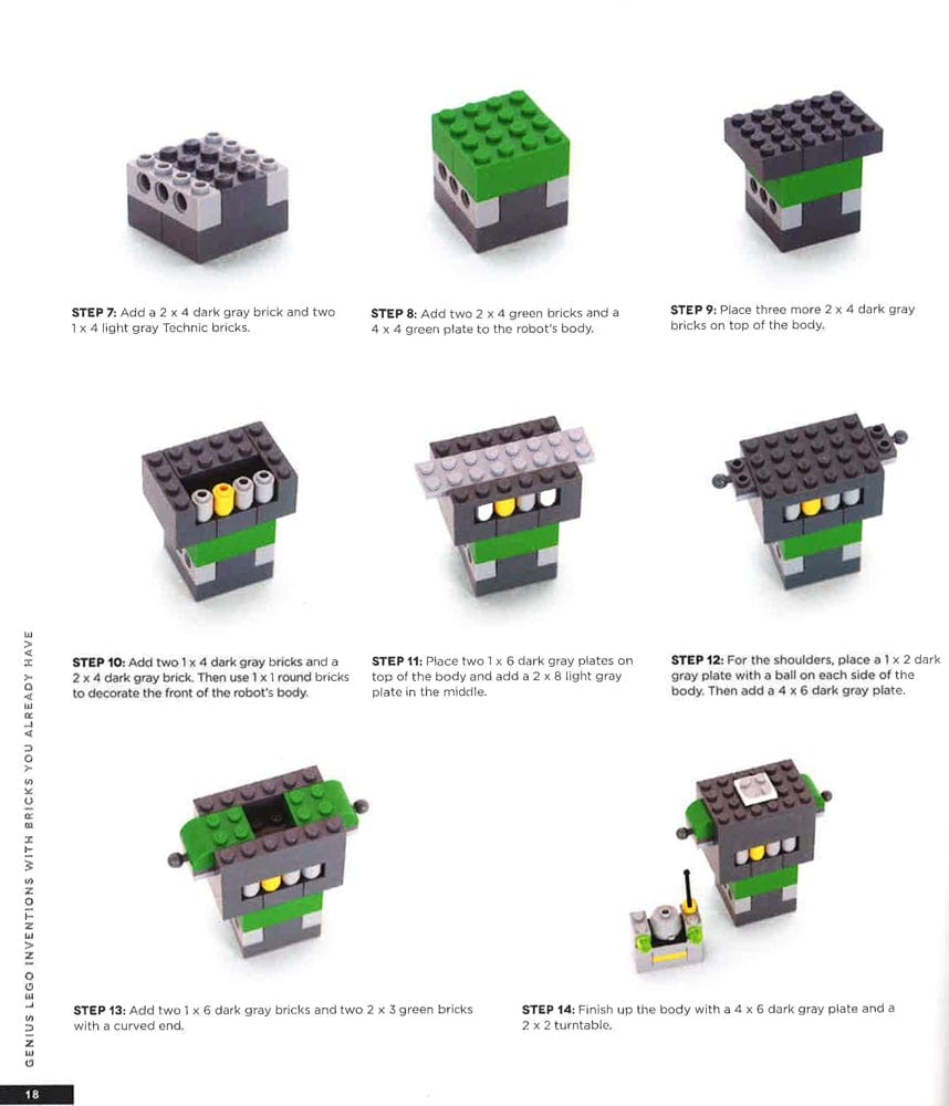 Lego Invemtions Genius LEGO Inventions With Bricks You Already Have: 40+ New Robots, V ...
