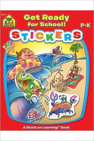 Get Ready For School Stickers