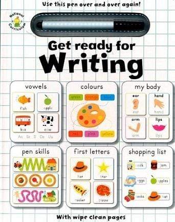 Get Ready for Writing: With Wipe Clean Pages