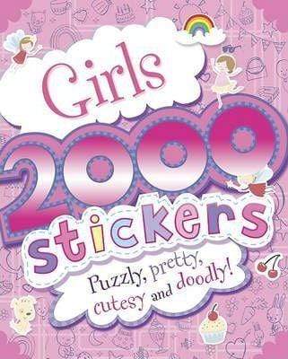 Girls 2000 Stickers Book