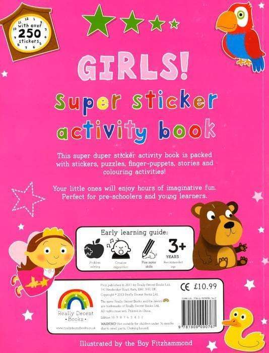 Girls! - Super Sticker Activity Book