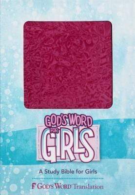 God's Word For Girls (Raspberry Swirl Duravella Design)
