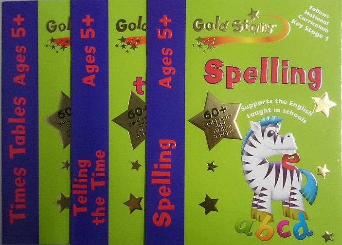 Gold Stars:5+Workbook Pack