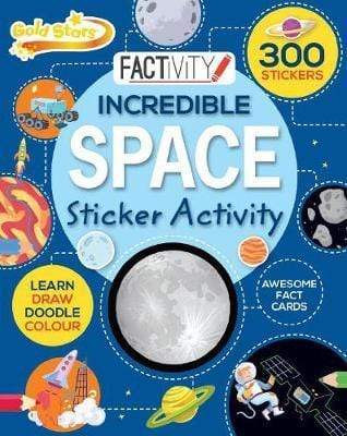 Gold Stars: Factivity Incredible Space Sticker Activity