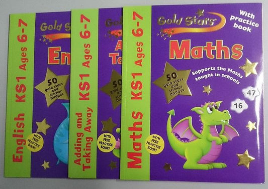 Gold Stars:Key Stage 1 Workbook Pack Age 6-7