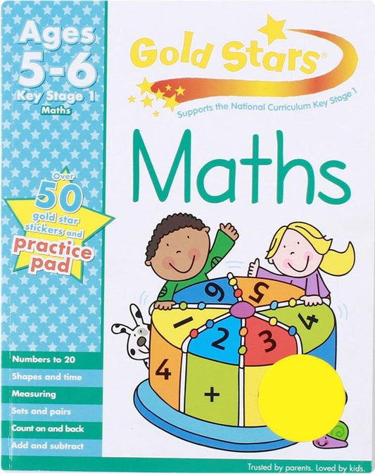 Gold Stars : Maths Workbook Age 5-7