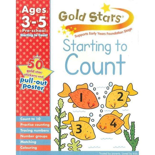 Gold Stars-Starting To Count (Age 3-5)