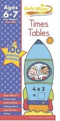 Gold Stars: Times Table Practice Book (Age 6-8)